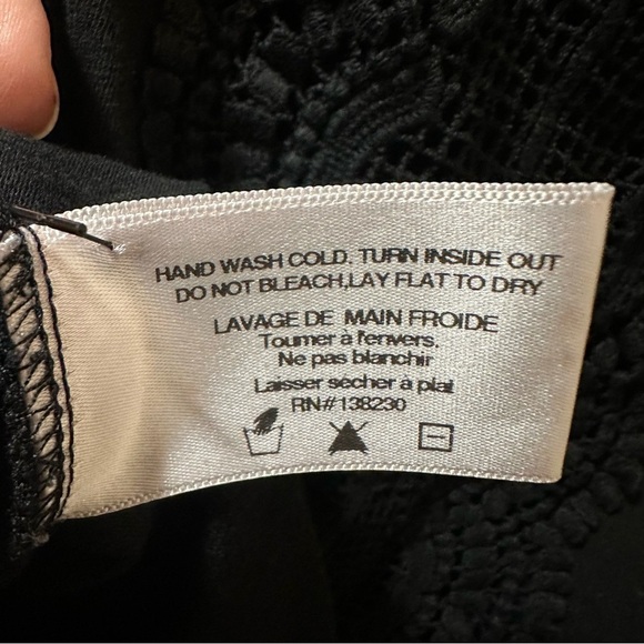 Revolve x Pam & Gela lace back black‎ top - Picture 2 of 5